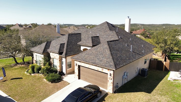 Roof replacement shared in a recent public business post