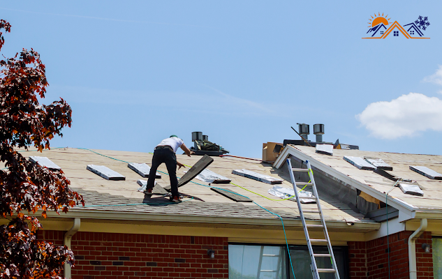 Shingle roofing shared in a recent public business post