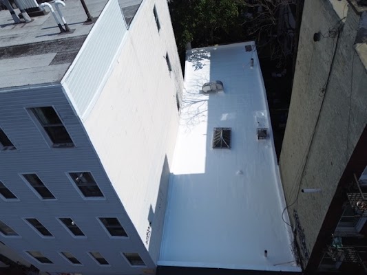 Roof repair shared in a recent public business post