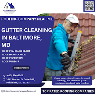 gutter cleaning in Baltimore MD