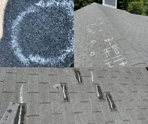 Gutter work shared in a recent public business post