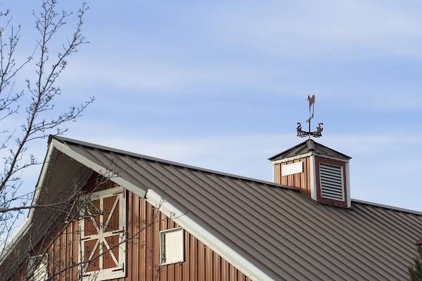Metal roofing shared in a recent public business post