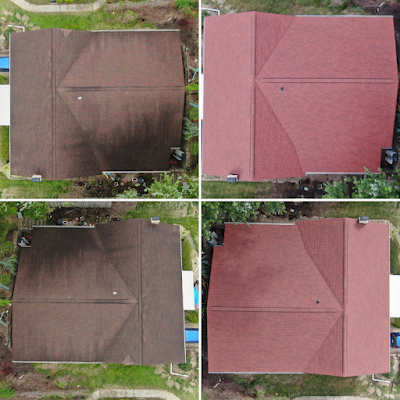 Shingle roofing shared in a recent public business post