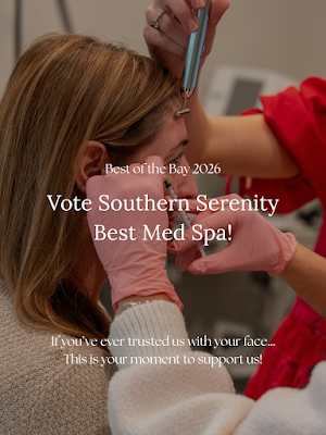 Clean, professional medical spa treatment room with neutral tones at Southern Serenity And Company Llc in Panama City