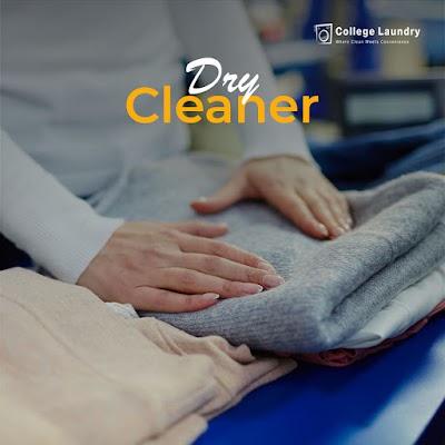 The College Laundry laundromat interior in Charleston, SC