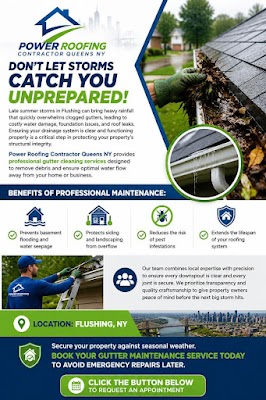 Storm-related roofing work shared in a recent public business post