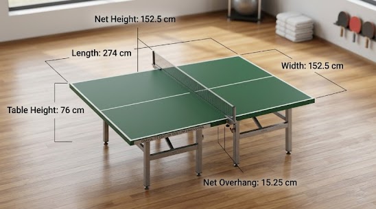 Ping Pong court flooring UAE