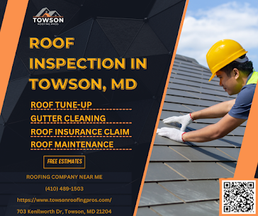 roof inspection services in Towson MD