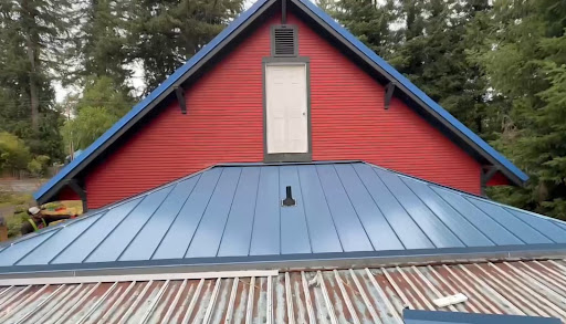 Metal roofing shared in a recent public business post