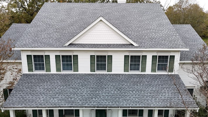 Storm-related roofing work shared in a recent public business post