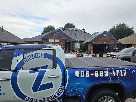 Roof replacement shared in a recent public business post