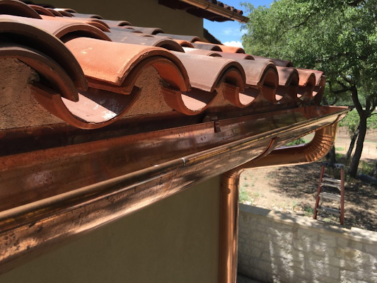 Gutter work shared in a recent public business post