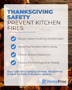 RestoPros of Charlotte Thanksgiving Kitchen Safety
