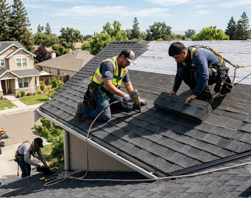 Shingle roofing shared in a recent public business post