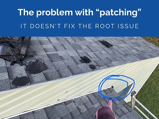 Shingle roofing shared in a recent public business post
