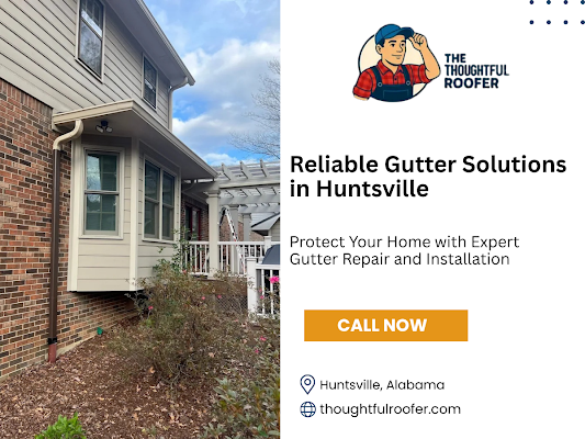 Gutter work shared in a recent public business post