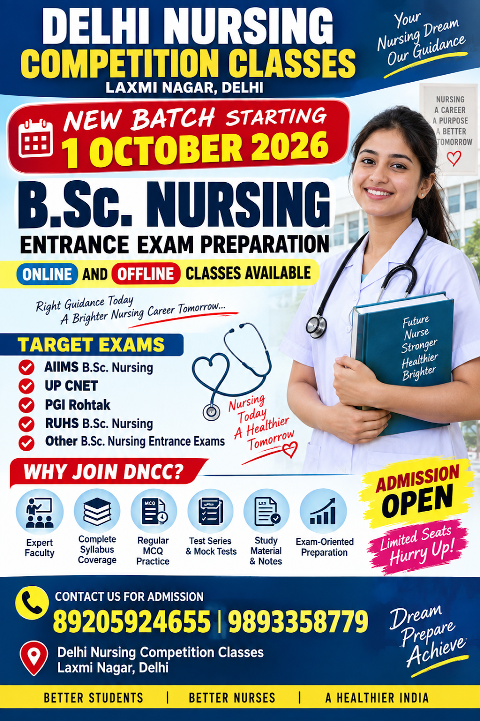 Delhi Nursing Competition Classes