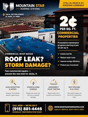Storm-related roofing work shared in a recent public business post