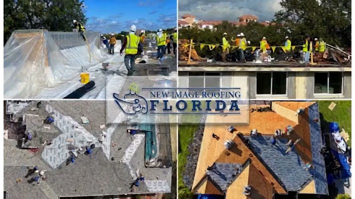 Roof replacement shared in a recent public business post