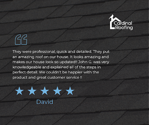 Storm-related roofing work shared in a recent public business post
