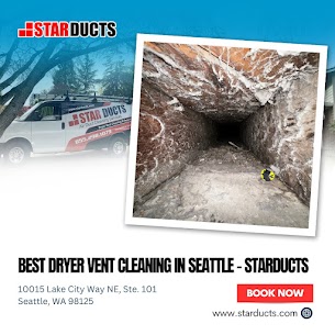 Im_
<h3>Keeping Your Home Safe with StarDucts</h3>
<p>Keeping your home safe and your dryer running efficiently requires regular maintenance, and dryer vent cleaning is one of the most important yet overlooked tasks. StarDucts, located at 10015 Lake City Way NE Ste. 101, Seattle, WA 98125, is Seattle’s premier dryer vent cleaning service. With professional expertise and a commitment to outstanding customer service, StarDucts ensures your home stays safe while maximizing your dryer’s performance. <a href=