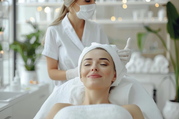 Clean, professional medical spa treatment room with neutral tones at Balanced Aesthetics And Wellness in Santa Clara
