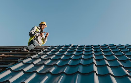 Metal roofing shared in a recent public business post