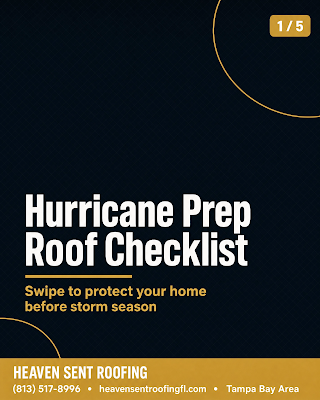 Storm-related roofing work shared in a recent public business post