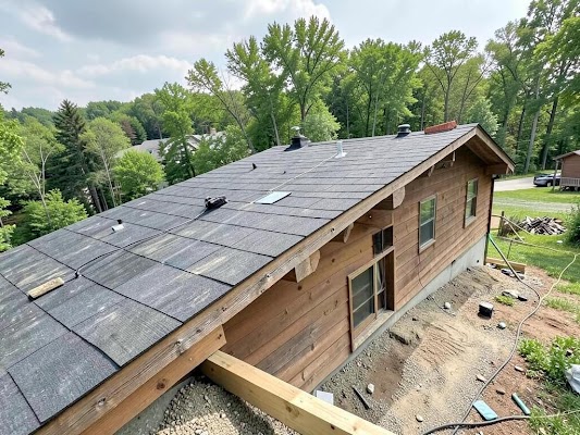 Shingle roofing shared in a recent public business post