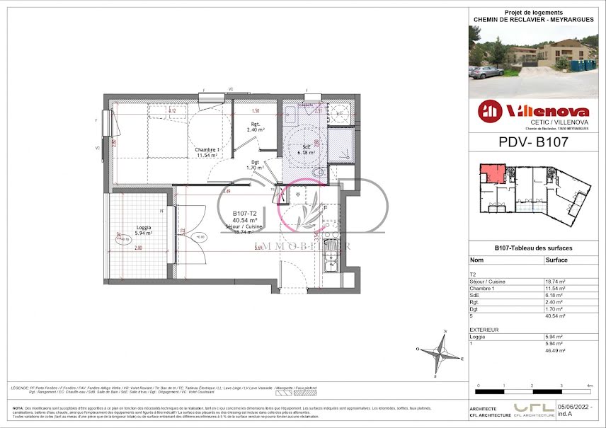 Vente appartement 2 pièces 40.54 m² à Meyrargues (13650), 240 000 €