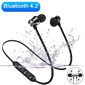 Tai Nghe Bluetooth Không Dây Đầu Nam Châm Thể Thao Xt11