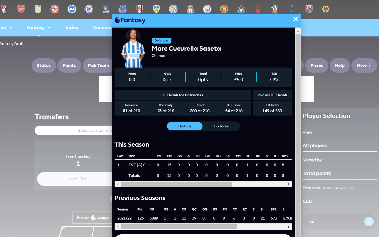 FPL Dark Mode Preview image 4