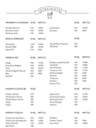 Laidback Cafe menu 2