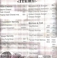 Singh Fast Food menu 1