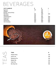 Barista Coffee menu 2