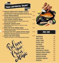 The Dojo Cafe menu 8