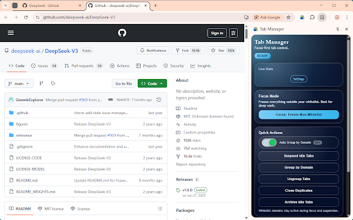 Tab Manager screenshot 2