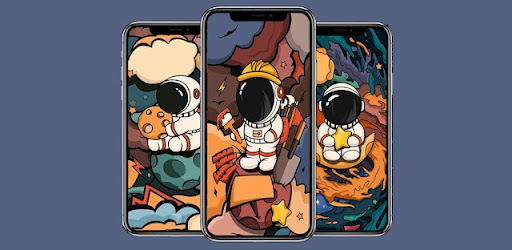 Cute Astronaut Wallpaper