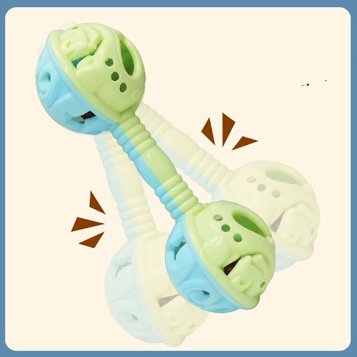 Title 2, Newborn Early Education Hand Bell Baby Ring Toy...