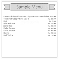 Raj Eatery menu 1