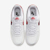 air force 1 '07 lv8 white/stadium green/pale ivory/university red