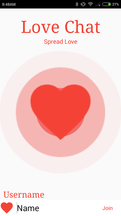 Android application Love Chat - Free Dating screenshort