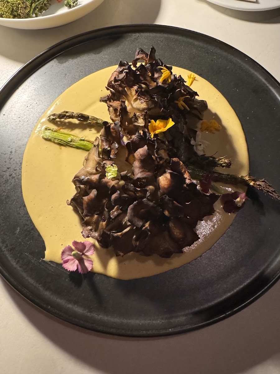 Hen of the Woods mushroom chop