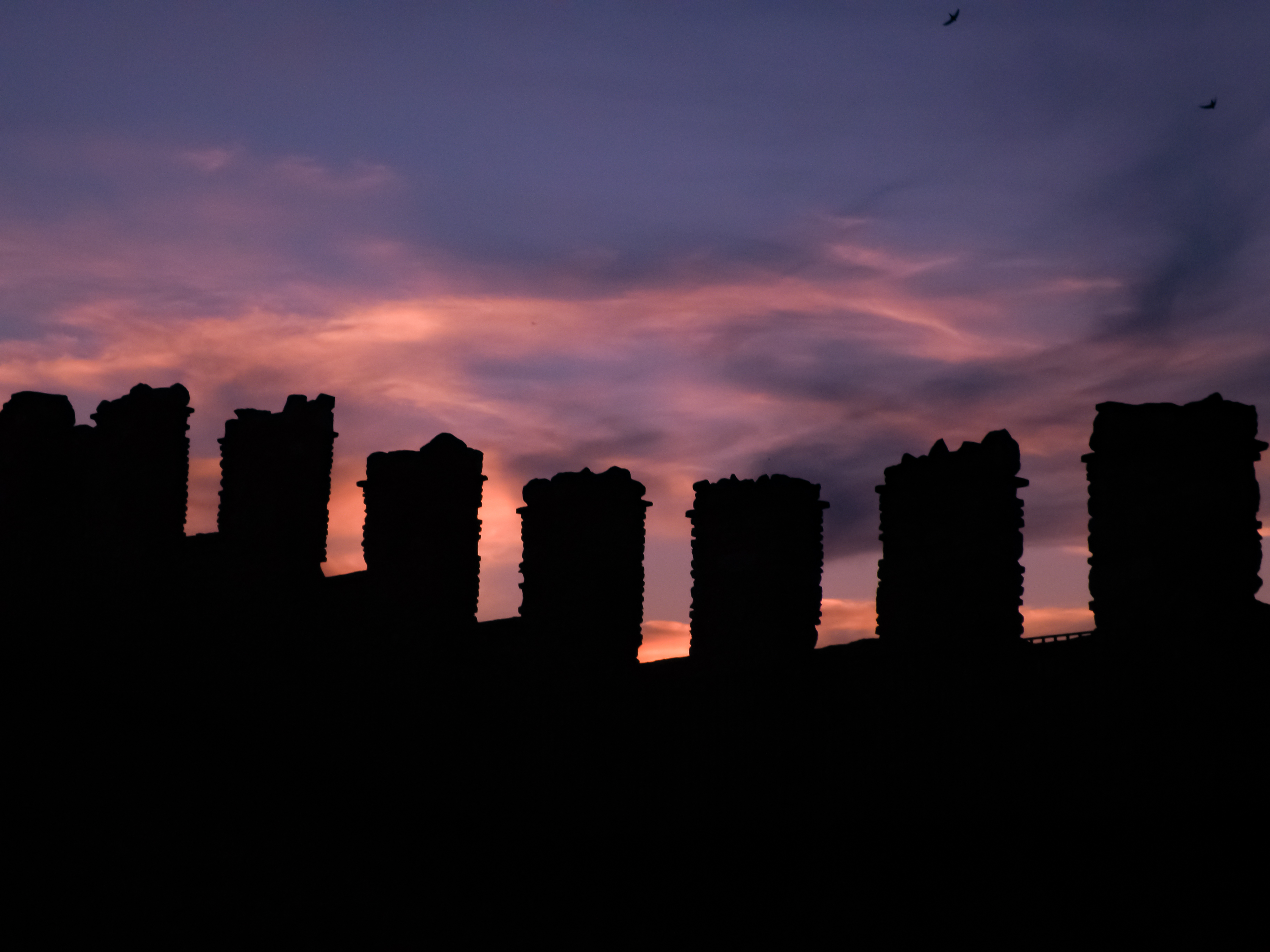 Profilo al tramonto di angelo_dolci