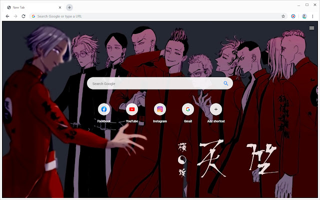 Tenjiku Gang Tokyo Revengers New Tab