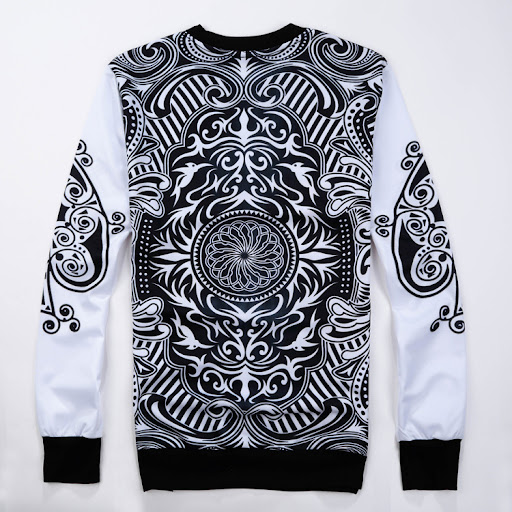 Title 3, Long Sleeve Poker Print Shirt for men. Comforta...