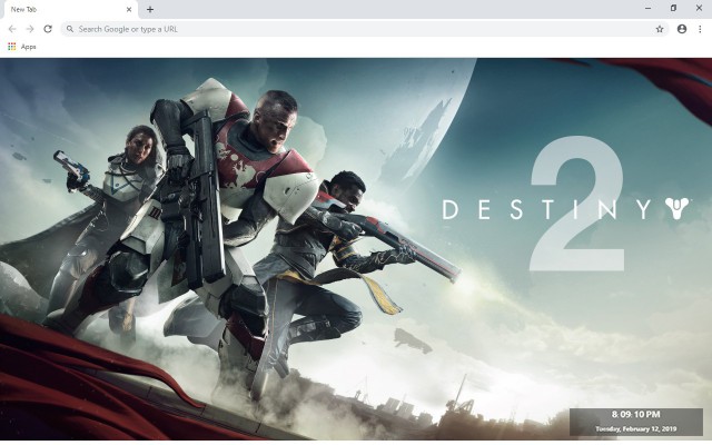 Destiny 2 New Tab & Wallpapers Collection