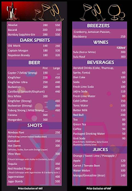 The Lantern menu 5