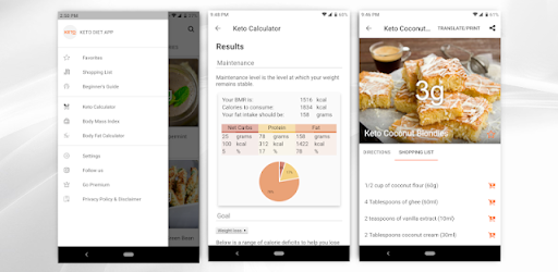 DIETA CHETOGENICA - le migliori app per Android
