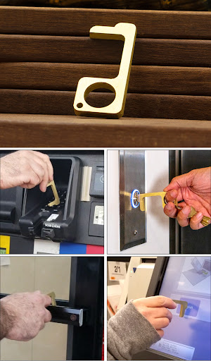 Title 5, Antibacterial EDC door opener to prevent virus ...